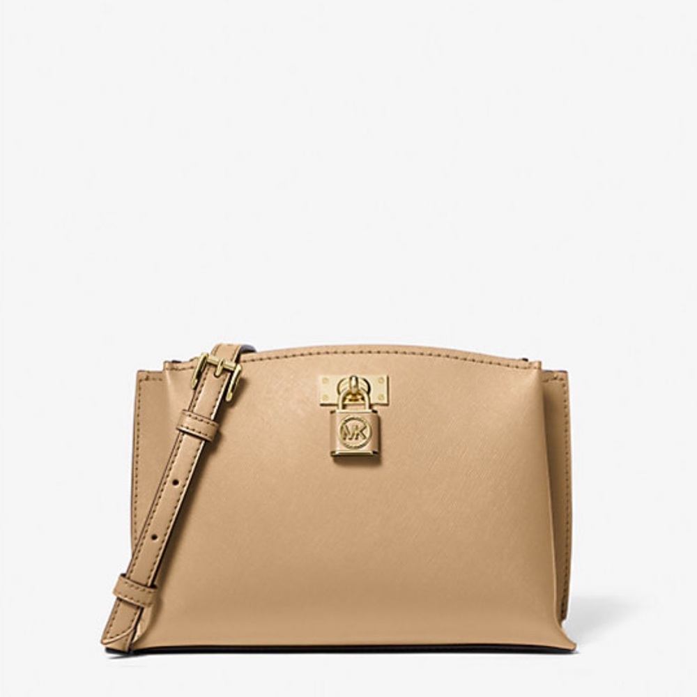 Michael Kors Ruby camel saffiano leather Crossbody bag